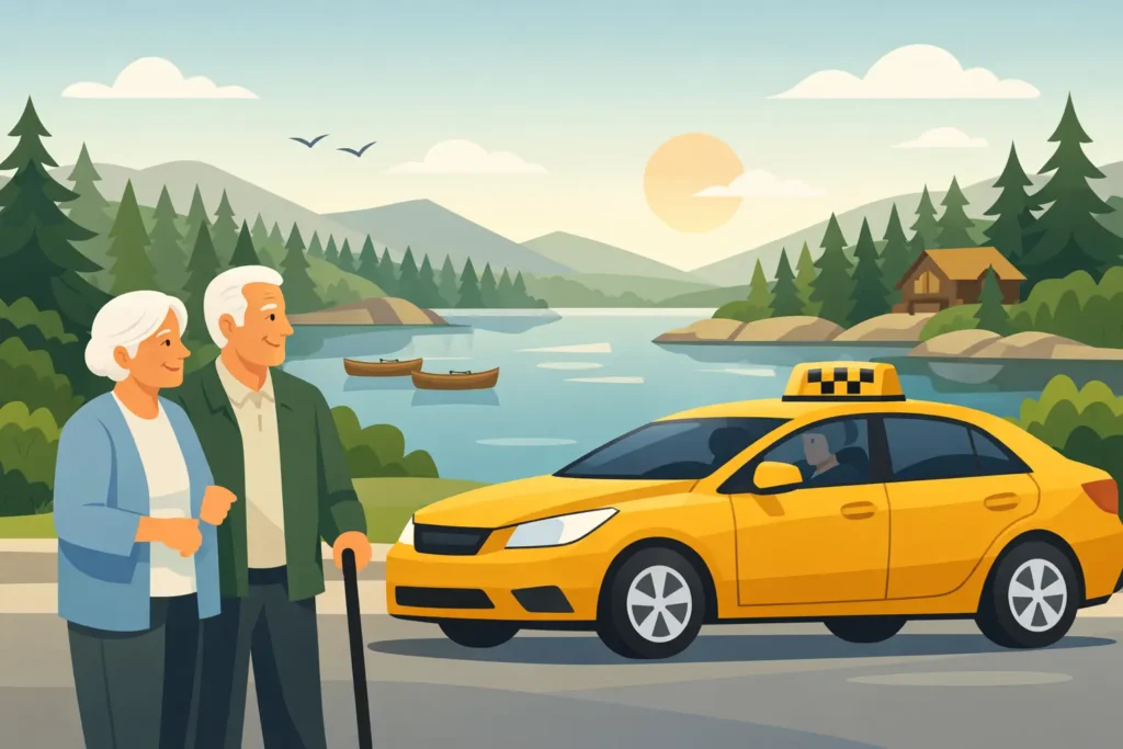 Best Taxi for Seniors in Muskoka