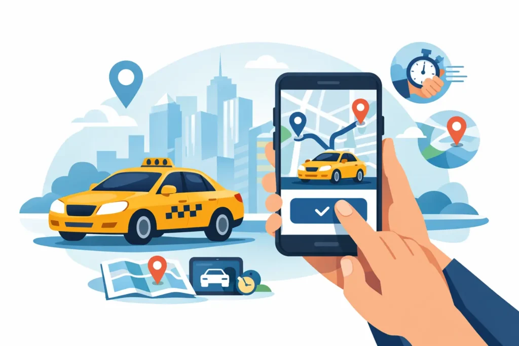 How to Book Taxi Online Without Delays