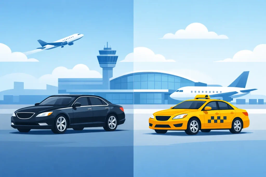 Airport Limo or Taxi? Choose the Right Ride