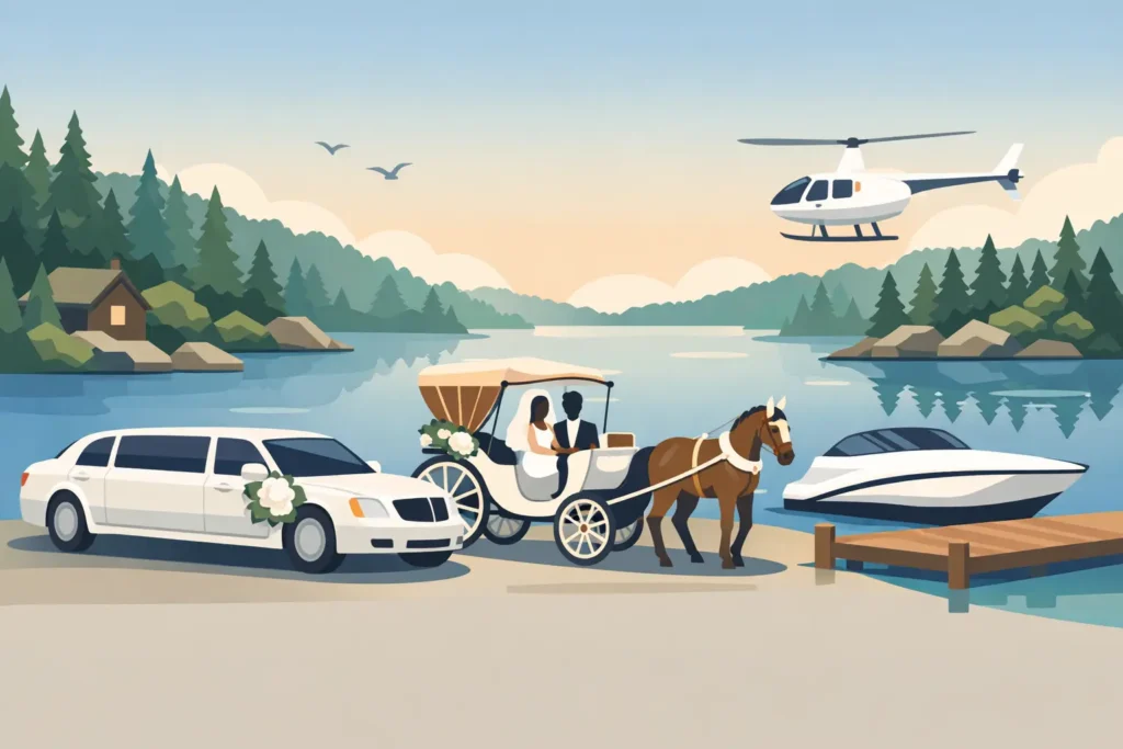 Best Transportation for Weddings in Muskoka
