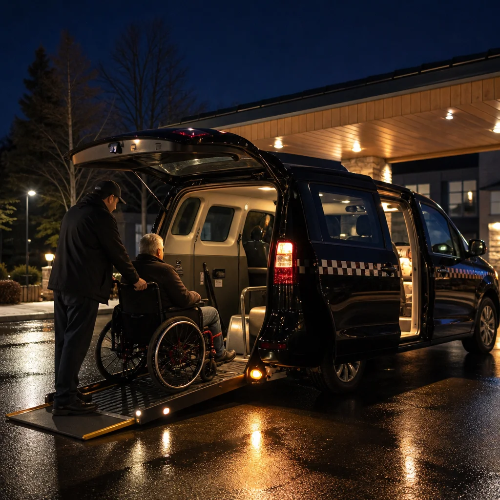 24/7 Wheelchair Accessible Taxis in Gravenhurst: Reliable Overnight Transportation